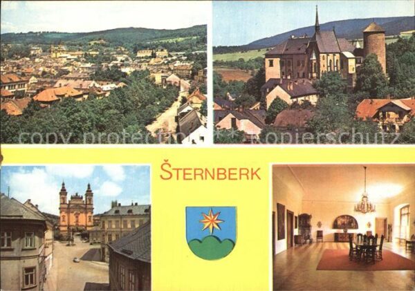 sternberk Fliegeraufnahme Kirche