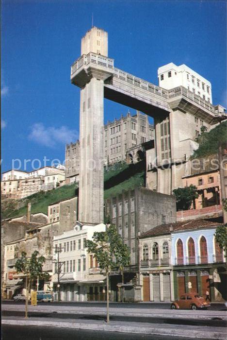 Bahia Brasilien Salvador Elevador Lacerda