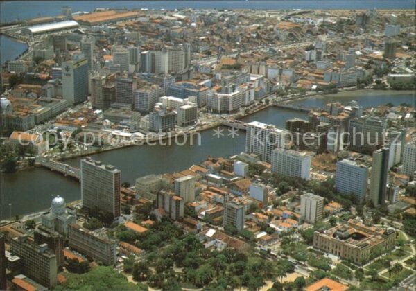 Recife Fliegeraufnahme Skyline