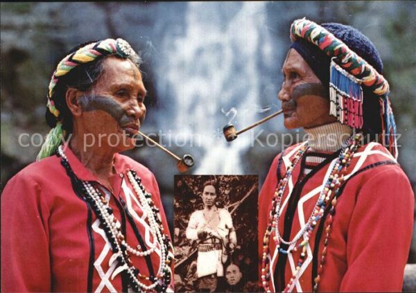 Taiwan aborignal customes Hunting-Head an Tatt