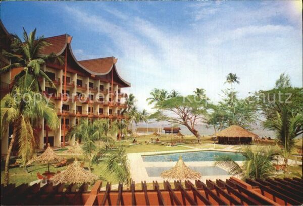 Penang Back View of Rasa Sayang Hotel