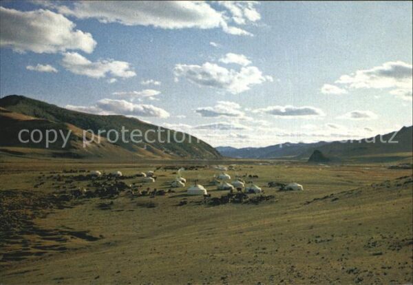 Mongolei Zelte Zabhan Aimak