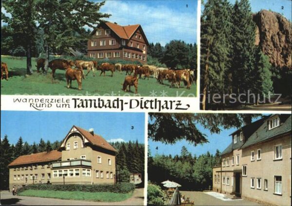 Tambach-Dietharz Berghotel Ebertswiese Falkenstein Radeb