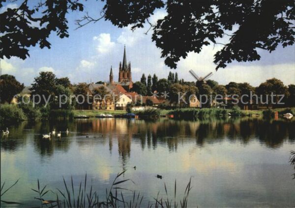 Werder Havel Heilig Geist Kirche Windmühle