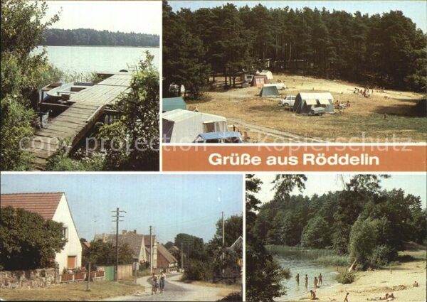 Roeddelin Röddeliner See Campingplatz Badestelle