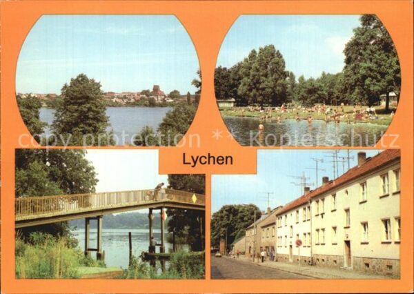 Lychen Stadtsee Strandbad Großer Lychensee Fuß