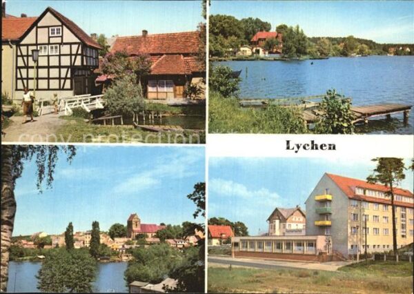 Lychen Malerwinkel Oberpfuhlsee Stadtsee