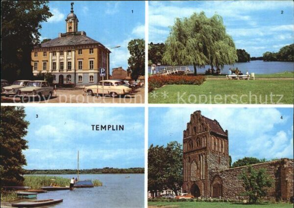 Templin Rathaus Stadtsee L?bbesee Prenzlauer To
