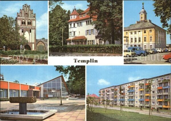 Templin FDGB Erholungsheim Aufbau Salvador Alle