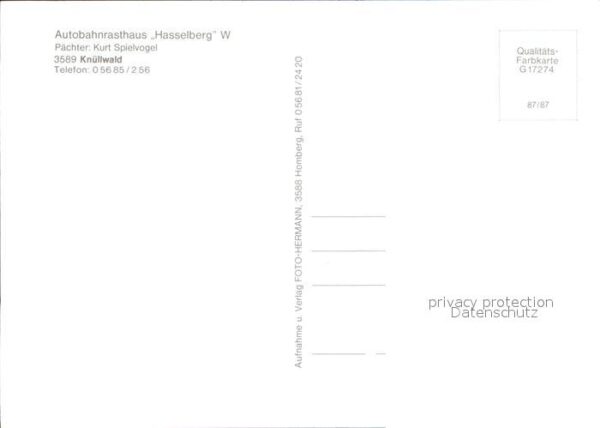 Knuellwald Autobahnrasthaus Hesselberg – Bild 2
