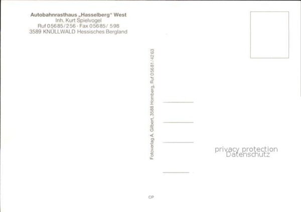 Knuellwald Autobahnrasthaus Hasselberg West – Bild 2