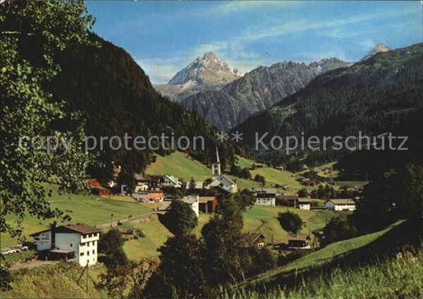 Gaschurn Vorarlberg Vallüla