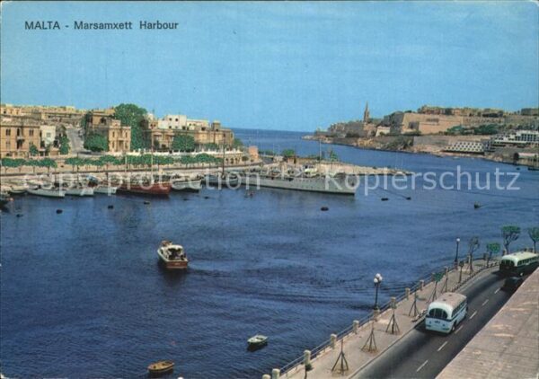 Malta Marsamxett Hafen