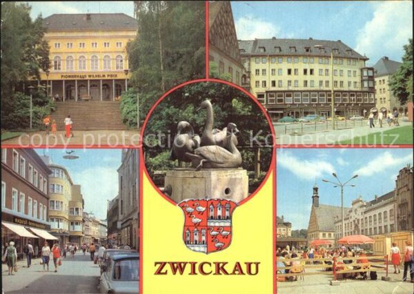 Zwickau Sachsen Pionierhaus Wilhelm Pieck Ringkaffee Sc