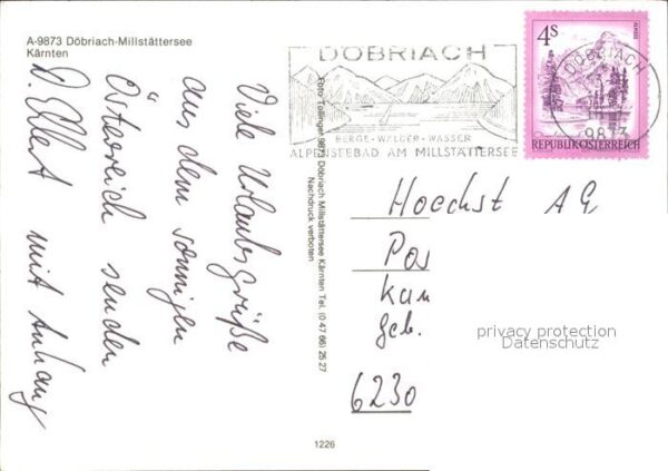 Doebriach Millstaettersee Luftaufnahme – Bild 2