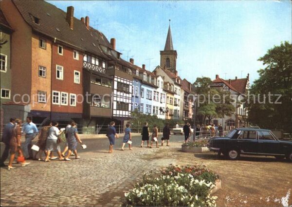 Erfurt Häuser Krämerbrücke
