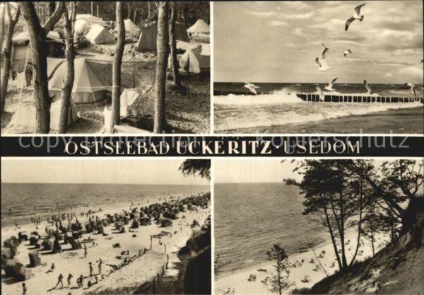 Ueckeritz Usedom Campingplatz Strand