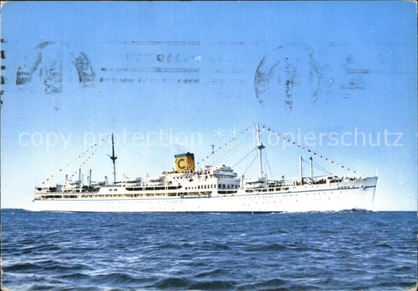 Madrid Spain Fährschiff Anna C