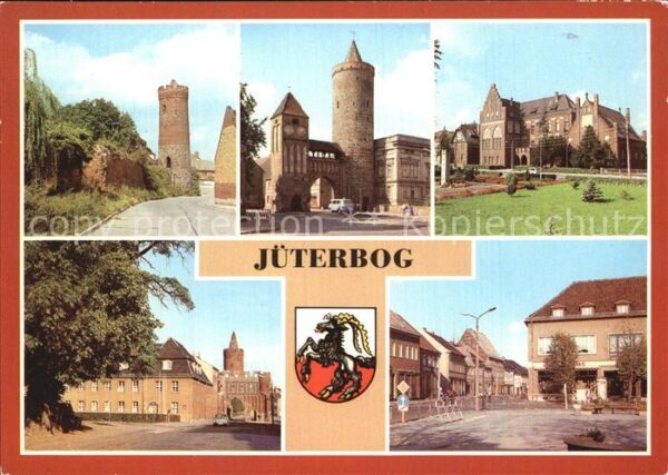 Jueterbog Stadtmauer Zinnaer Tor Dammtor Friedric