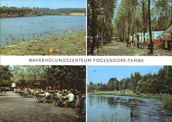 Pahna Fockendorf Zeltplatz Konsum Stausee Gaststätte Bad
