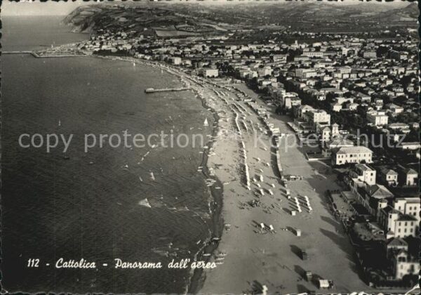 Cattolica Rimini Luftaufnahme