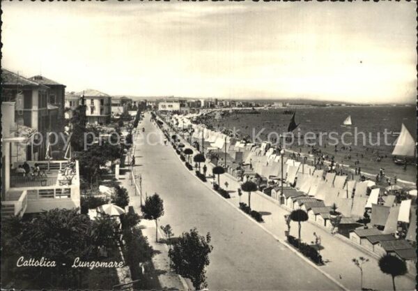 Cattolica Rimini Uferpromenade