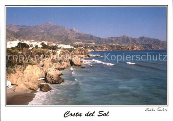 Nerja Costa del Sol Steilküste