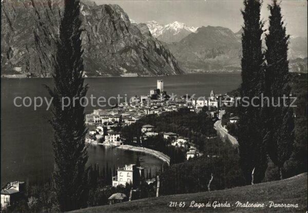 Malcesine Lago di Garda Panorama