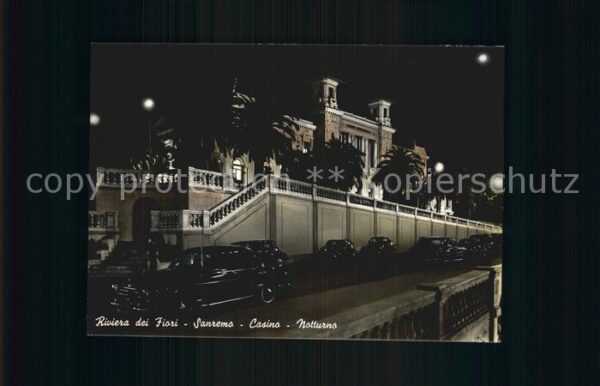 San Remo Blumenriviera Casino Nacht