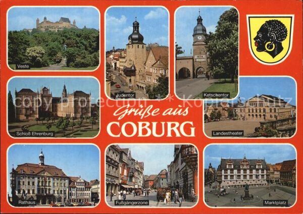 Coburg Veste Ketschentor Schloss Ehrenburg Rat