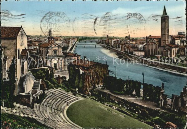 Verona Veneto Libera Kirche Romano Teatro