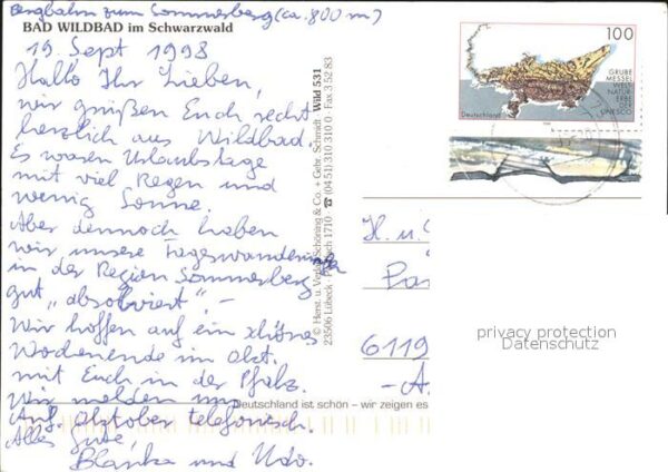 Bad Wildbad Eisenbahn Panorama Schwimmbad – Bild 2