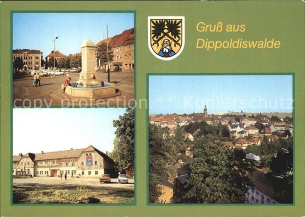 Dippoldiswalde Osterzgebirge Kreiskulturhaus Parksäle Platz des Frie