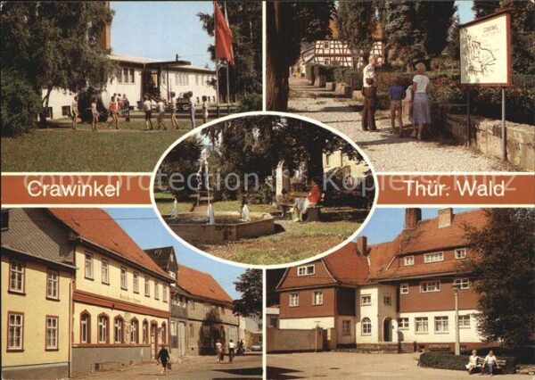 Crawinkel Kinderferienlager Bahnhofstraße FDGB Be