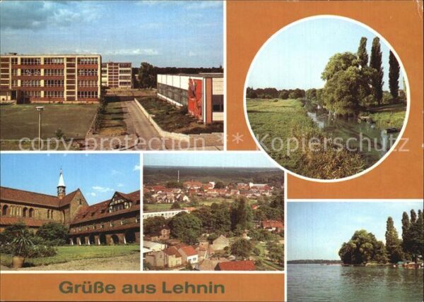 Lehnin Schiffergraben Klosterkirche Klostersee