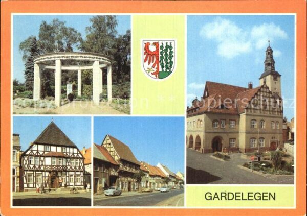 Gardelegen Grabmal Otto Reutter Rathaus Stadtmauer
