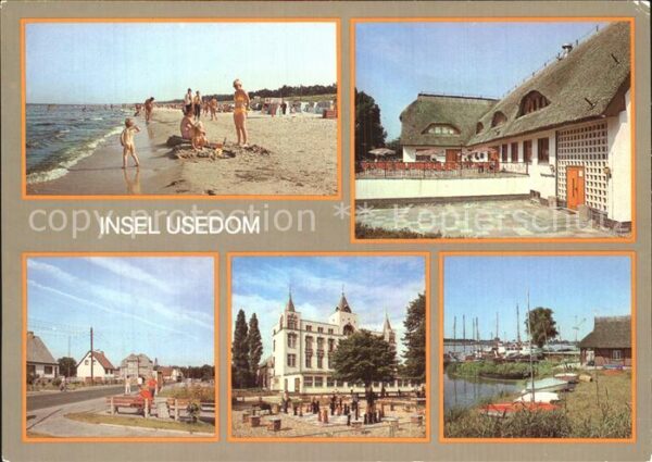 Insel Usedom Karlshagen Strand Ostseebad Zinnowitz F