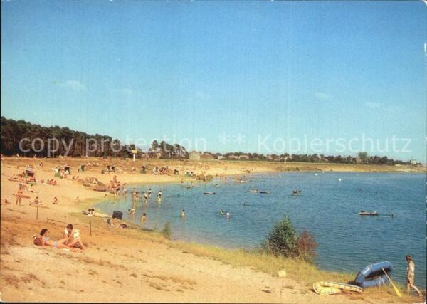Duebener Heide Bergwitzsee Strand