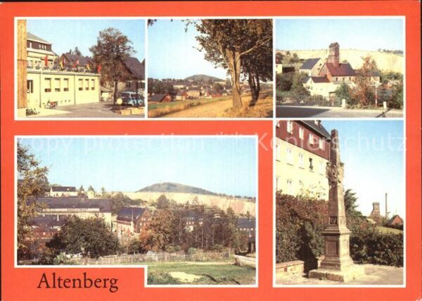 Altenberg Dippoldiswalde HO Gaststätte Knappensaal Geisingberg B