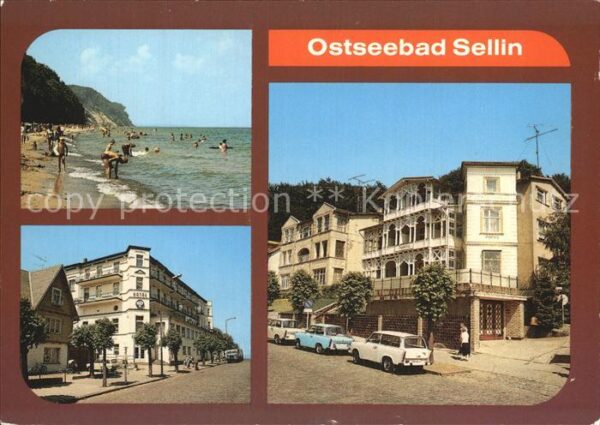 Sellin Ruegen Strand Reisebüro Hotel Frieden Mütter E