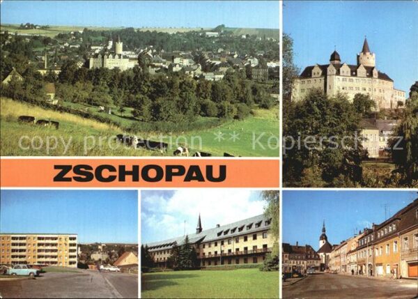 Zschopau Schloss Wildeck Stadtblick Warmbad Leni