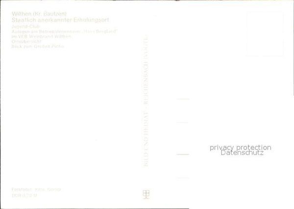 Wilthen Jugendclub Betriebsferienheim Haus Berg – Bild 2