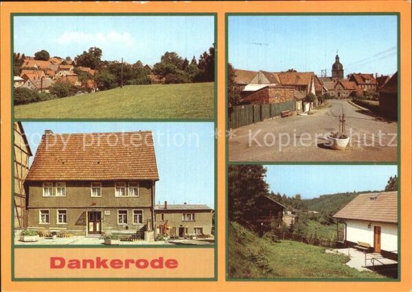 Dankerode Quedlinburg Rat der Gemeinde Post Kuhtor Bungalowsi