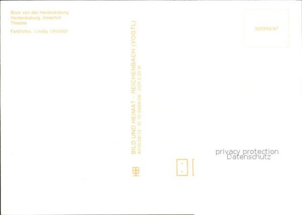 Rudolstadt Heidecksburg Innenhof Theater – Bild 2