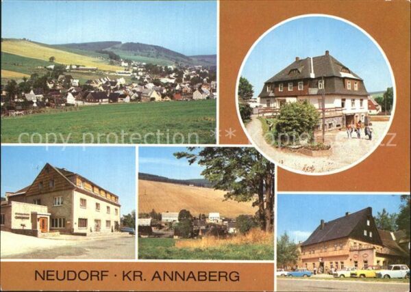 Neudorf-Annaberg HO Gaststätte Vierenstraße Betriebsgast