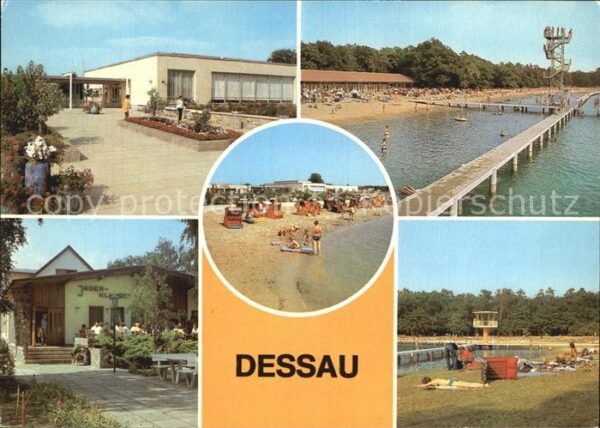 Dessau-Rosslau Waldbad Freundschaft Strandbad Adria HO
