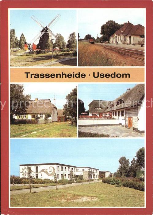 Trassenheide Usedom Mühle Jugenderholungszentrum VEB Carl Z