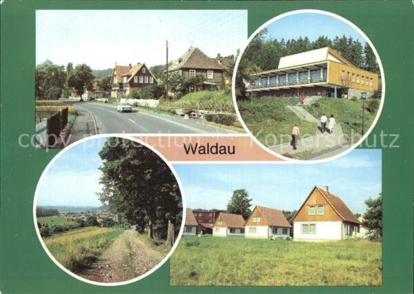 Waldau Hildburghausen FDGB Erholungsheim Bergkristall Bungalo