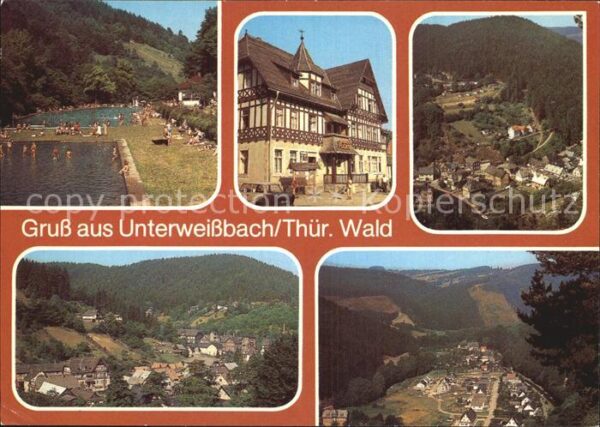 Unterweissbach FDGB Ferienheim Goldene Lichte Schiefer