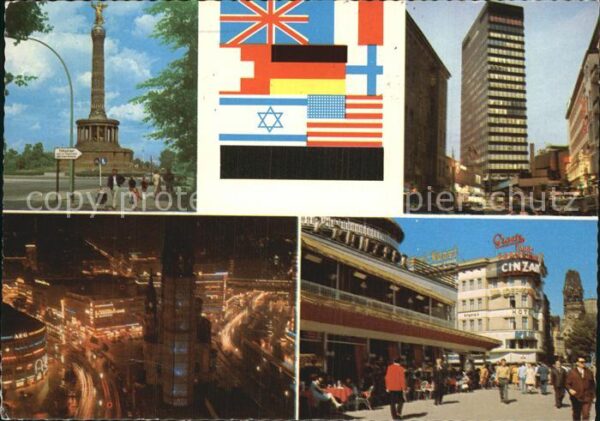 Berlin Siegessäule Europa Center Kranzler Eck